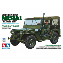 Сборная модель: 1/35 Американский автомобиль M151A1 (Вьетнамская война) с фигурой водителя 35334 Tamiya